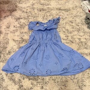 Crewcuts Blue Eyelet Kids Dress